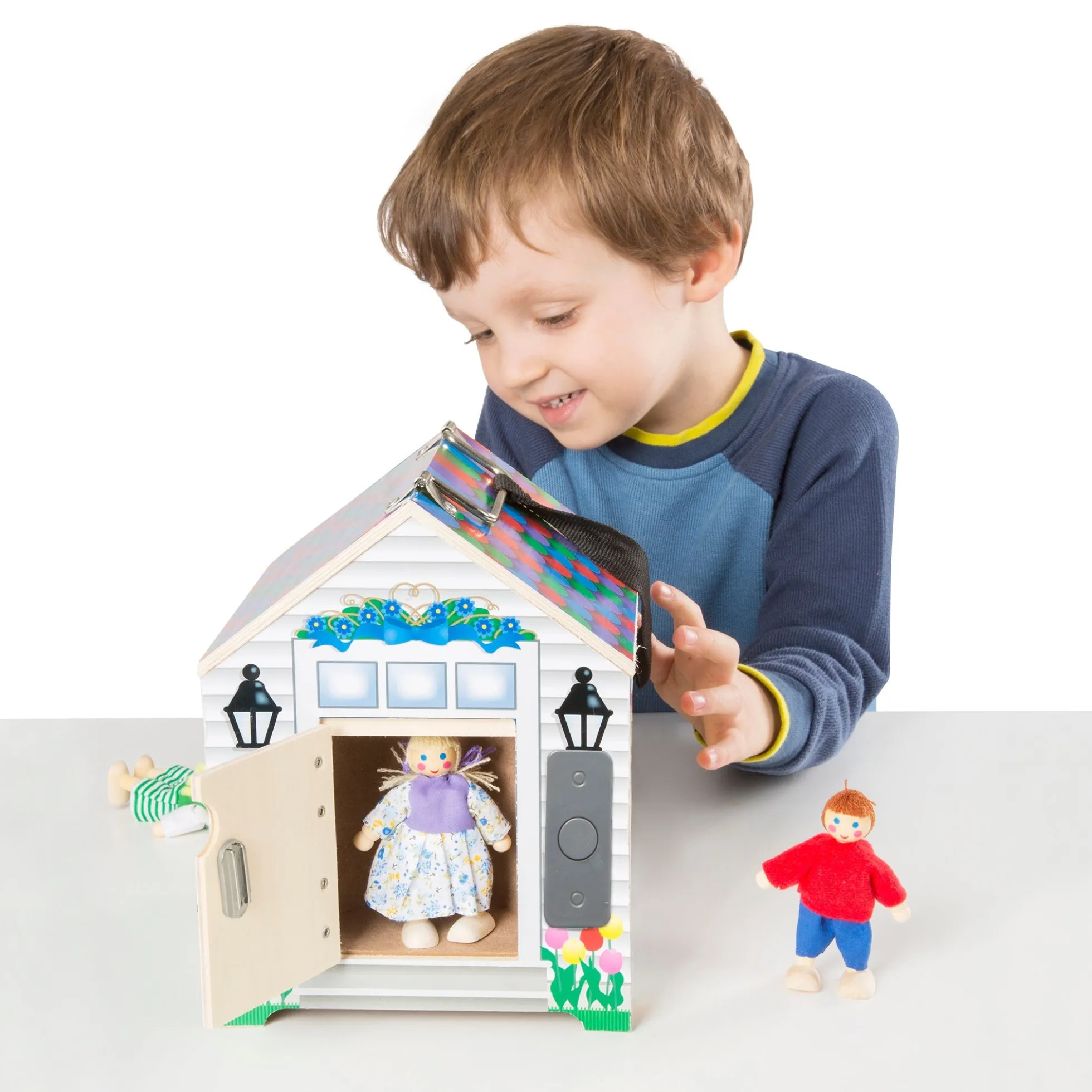 Wooden Doorbell House