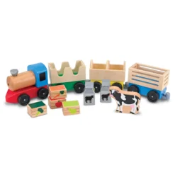 Wooden Farm Train