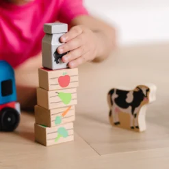 Wooden Farm Train