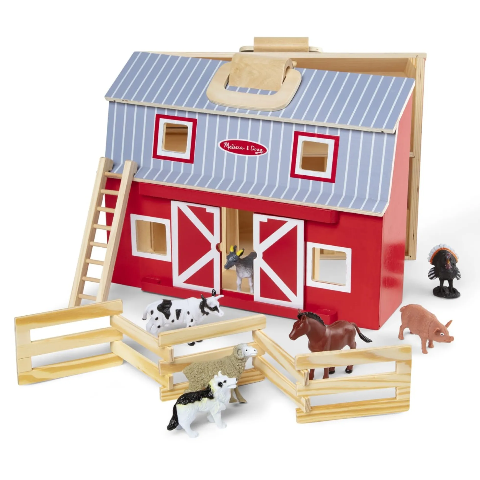 Wooden Fold & Go Barn