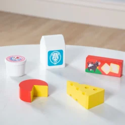 Wooden Food Groups Play Set – Dairy