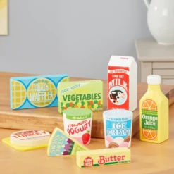 Wooden Fridge Food