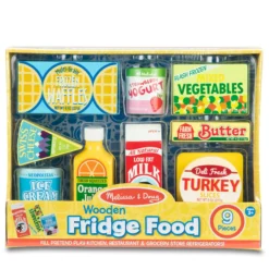 Wooden Fridge Food