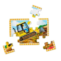 Wooden Jigsaw Puzzles in a Box - Construction