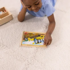 Wooden Jigsaw Puzzles in a Box - Construction