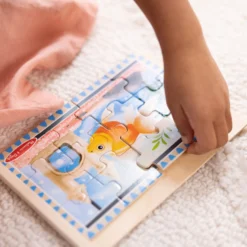 Wooden Jigsaw Puzzles in a Box - Pets