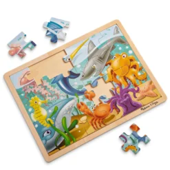 Wooden Jigsaw Puzzle - Under the Sea - 24 Pieces