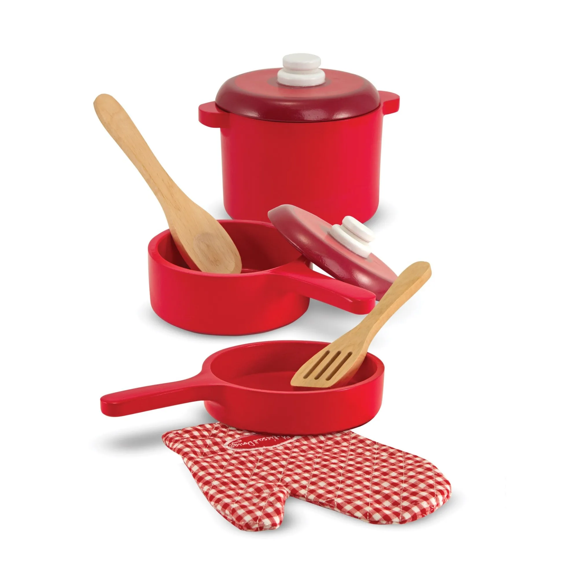 Wooden Kitchen Accessory Play Set
