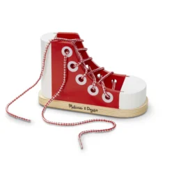 Wooden Lacing Shoe
