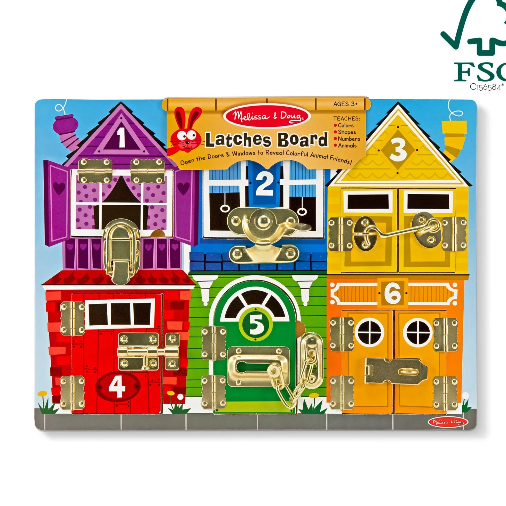 Wooden Latches Board