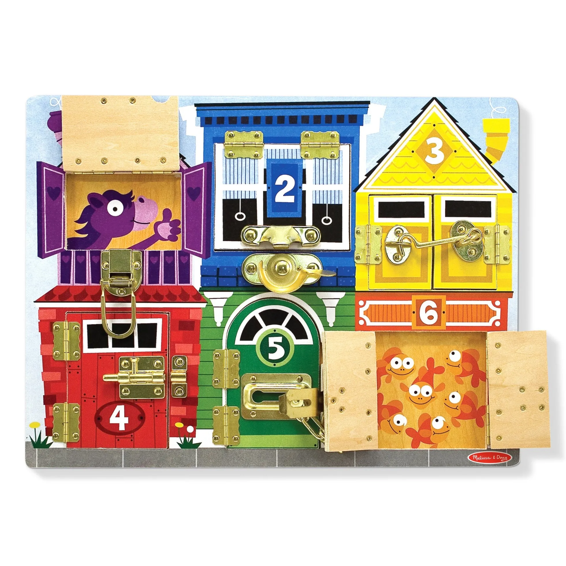 Wooden Latches Board