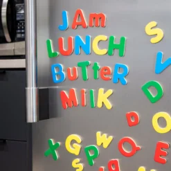 Wooden Letter Alphabet Magnets