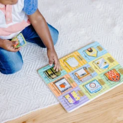 Wooden Magnetic Hide & Seek Board