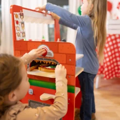 Wooden Pizza Food Truck Activity Center