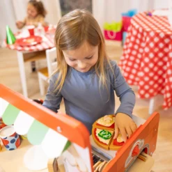 Wooden Pizza Food Truck Activity Center