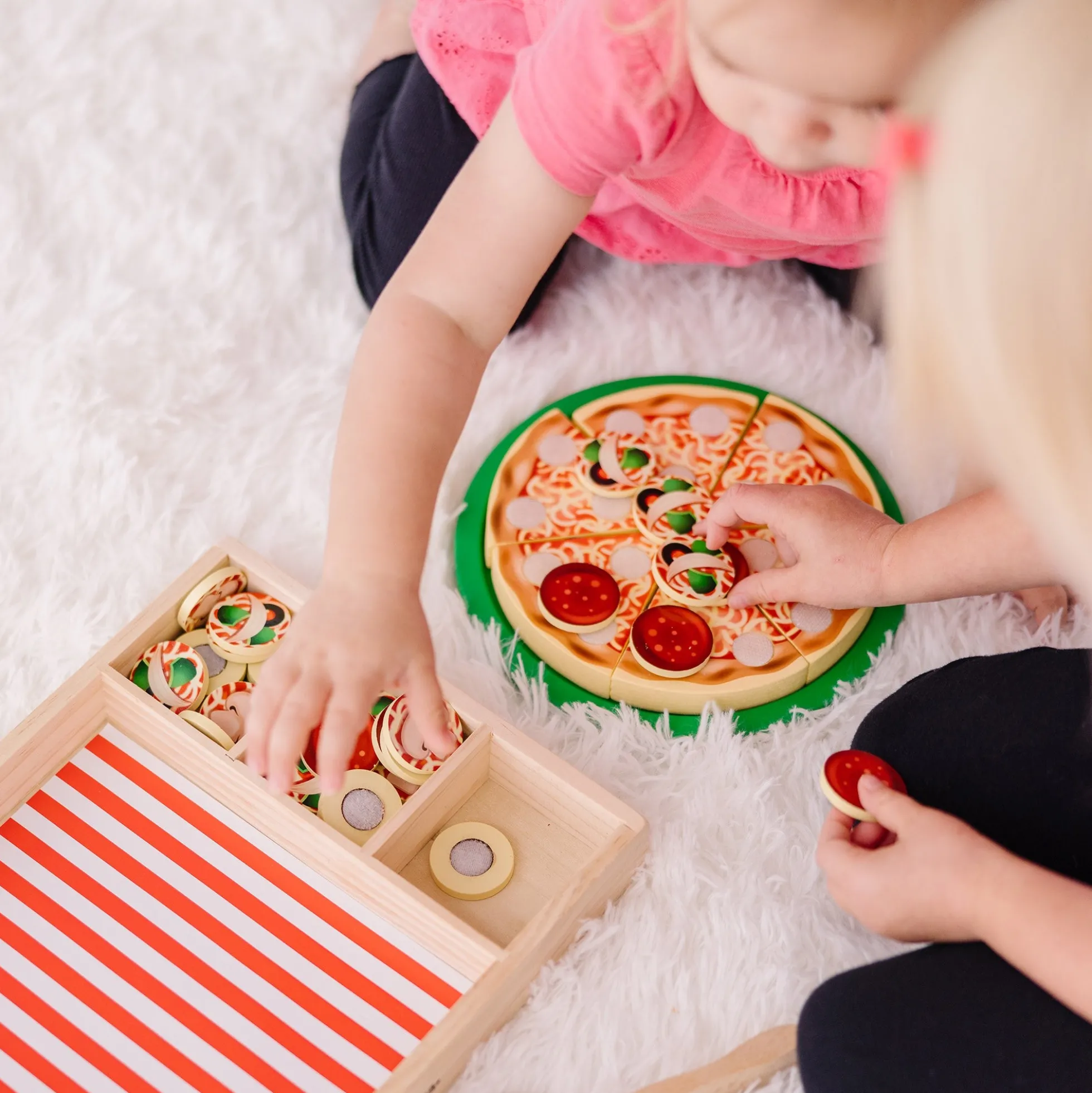 Wooden Pizza Party Play Set