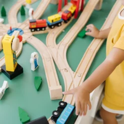 Wooden Railway Set