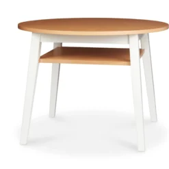 Wooden Round Table & Chairs Set
