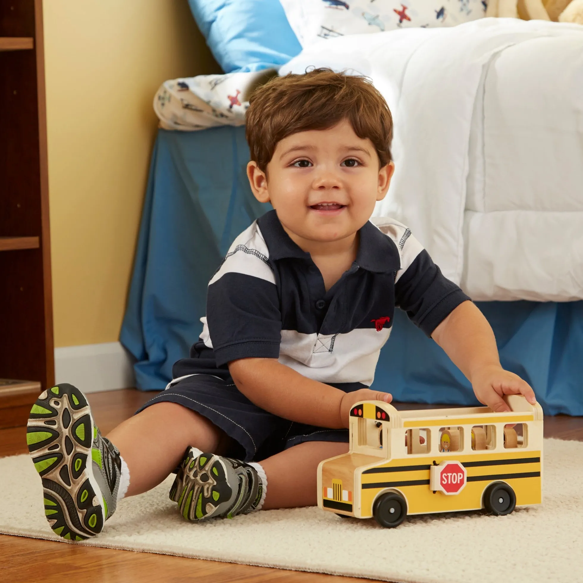 Wooden School Bus
