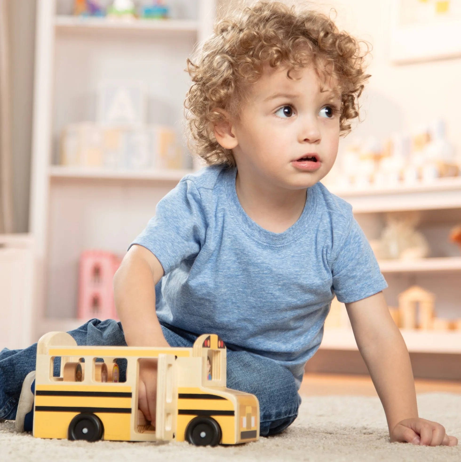 Wooden School Bus