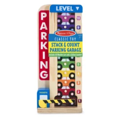 Wooden Stack & Count Parking Garage