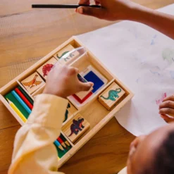 Wooden Stamp Set - Dinosaurs