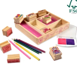 Wooden Stamp Set - Friendship