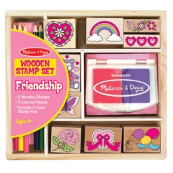 Wooden Stamp Set - Friendship