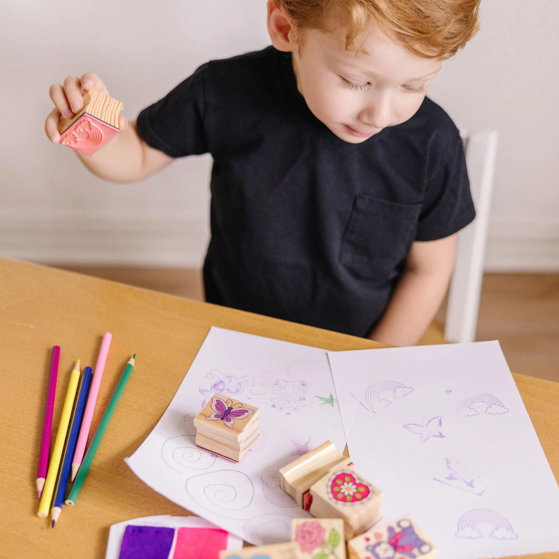 Wooden Stamp Set - Friendship