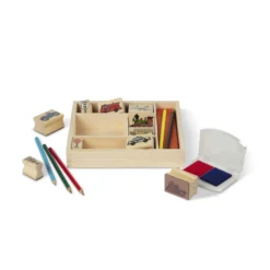 Wooden Stamp Set - Vehicles