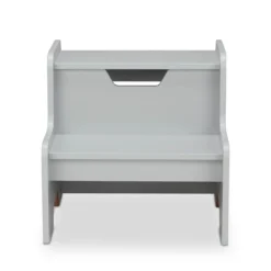Wooden Step Stool – Gray