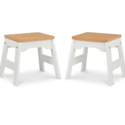 Wooden Stools – Set of 2