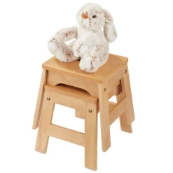 Wooden Stools – Set of 2