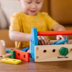 Wooden Take-Along Tool Kit