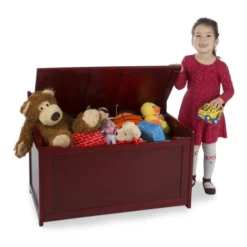Wooden Toy Chest (Espresso)