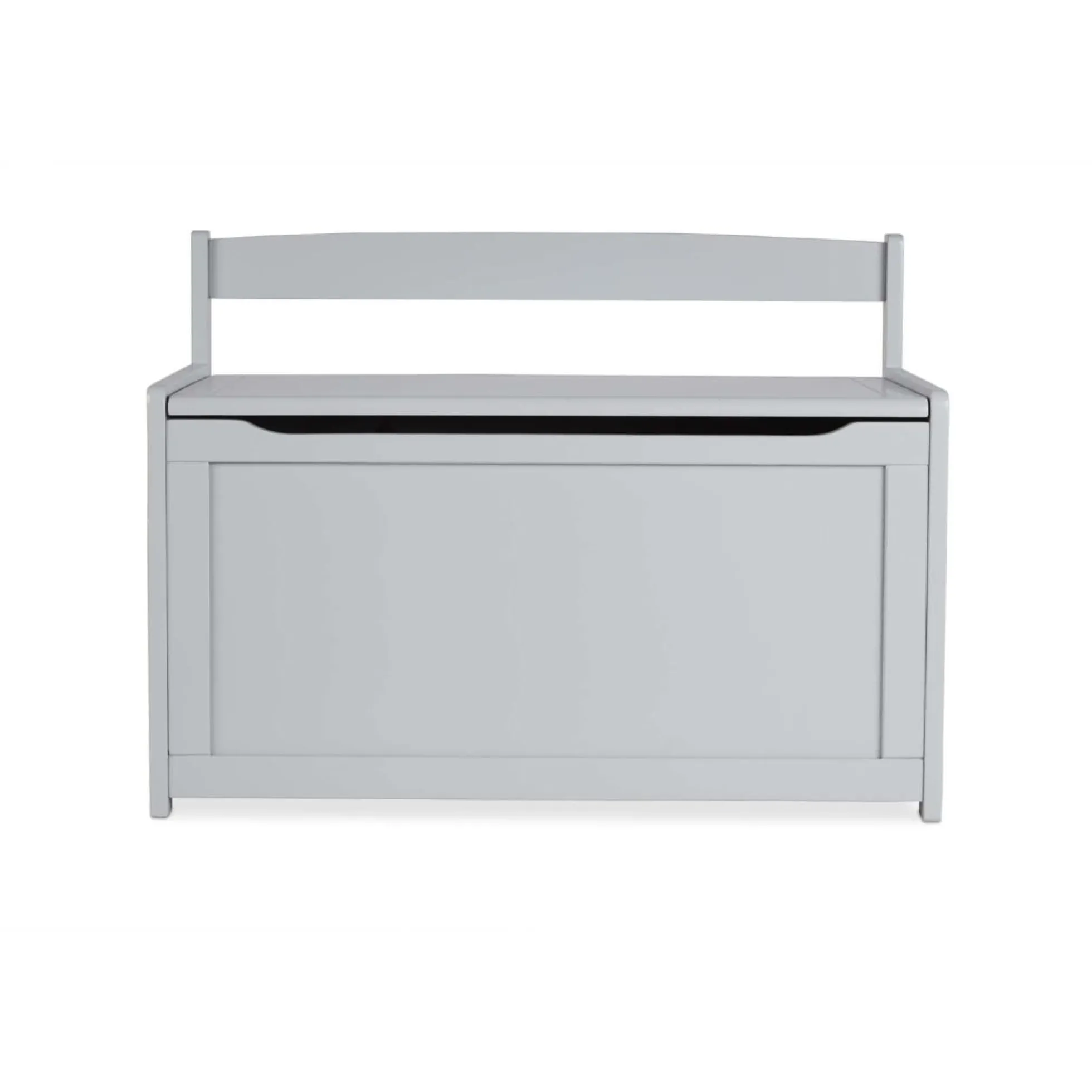 Wooden Toy Chest (Gray)