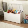 Wooden Toy Chest (White)