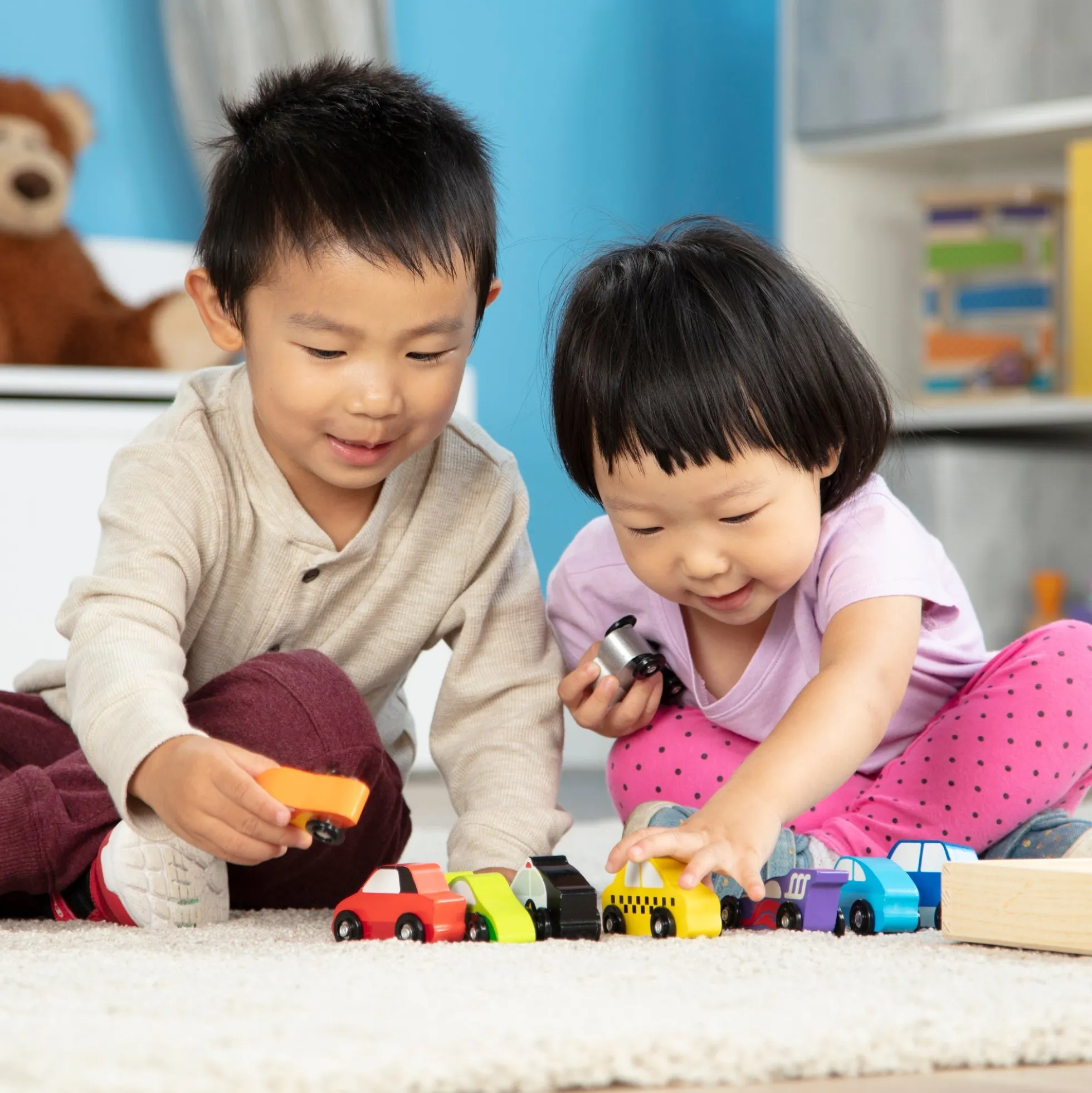 Wooden Vehicle Set